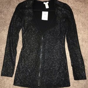 Cache zip top size M NWT